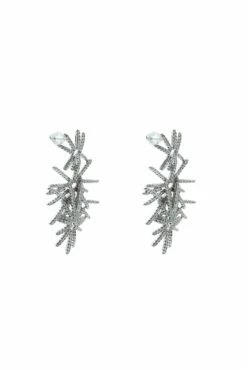 Anais Silver Statement Earrings -Alamour The Label Shop 116 78268fe3 31d7 4aea 9251 60efa3455f32