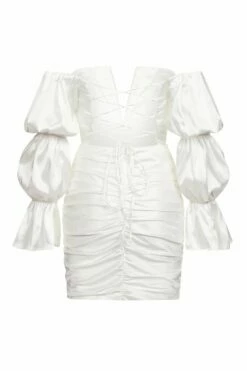 Celo Dress - White -Alamour The Label Shop 11 d30b6665 fdc4 47dd 9ffb 4af4d69a2efd