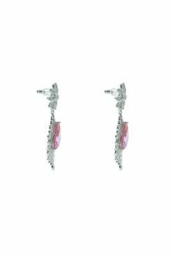 Clementine Embellished Pink Gem Earrings -Alamour The Label Shop 125 7a3068a7 d8f5 4007 a250 1bab99021d27
