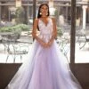 Ysabelle Tulle Gown - Lilac -Alamour The Label Shop 152 dc9e0827 e91e 4eed 83f1 2ba3aaca0c5b