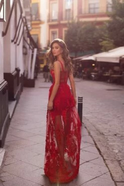 Mariella - Red 12 Mariella - Red -Alamour The Label Shop 159