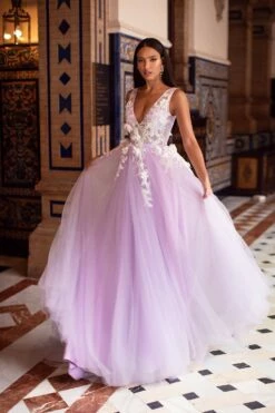 Kailani Tulle Gown - Lilac 9 Kailani Tulle Gown - Lilac -Alamour The Label Shop 179 7b2696f8 3427 4149 8245 bfa234d03e14