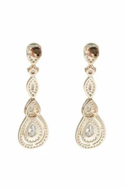 Manon Rose Gold Teardrop Earrings -Alamour The Label Shop 19 390ca986 cd00 4762 a0a3 54ed68b9fc9b