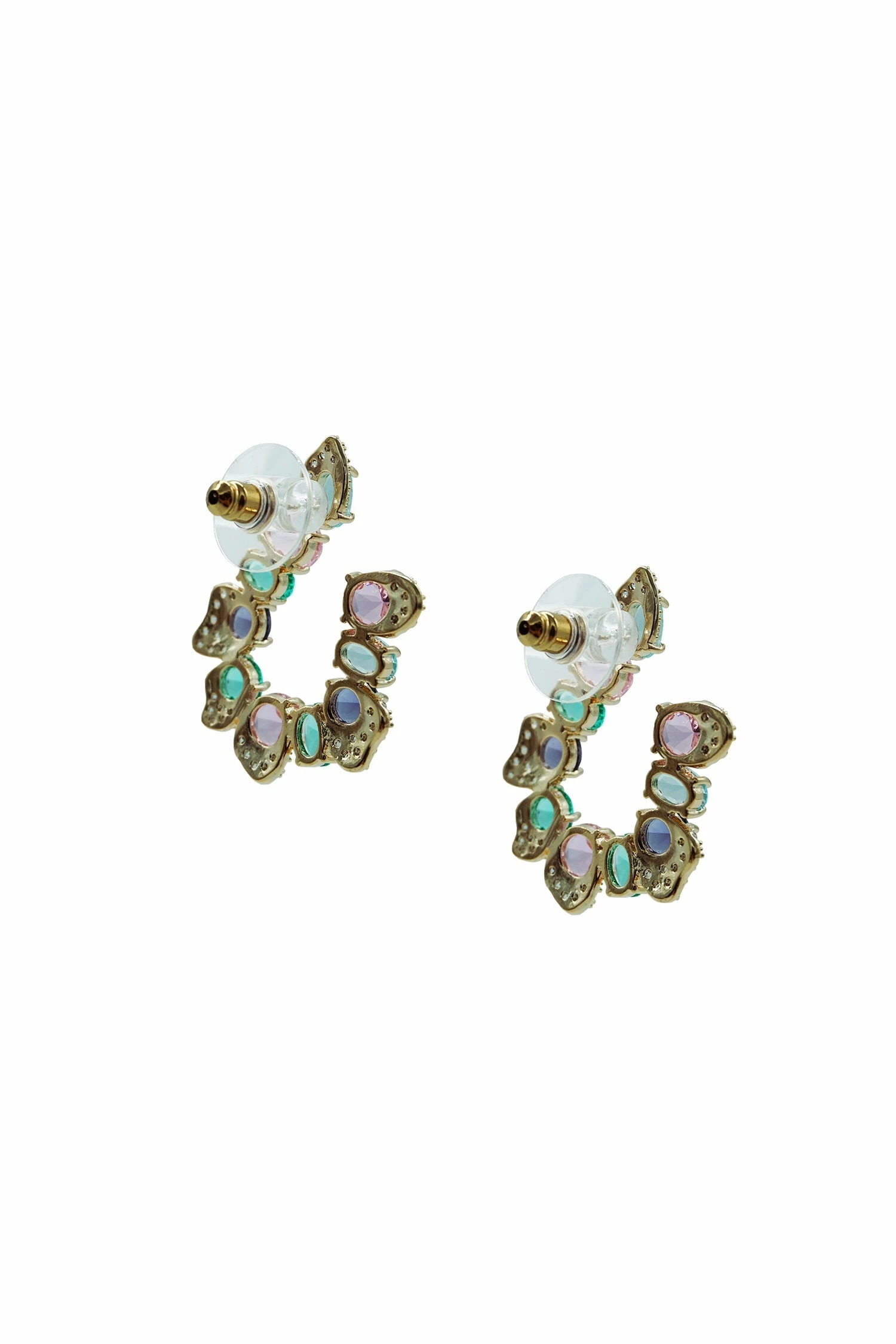Kasia Multicoloured Gem Earrings 4 Kasia Multicoloured Gem Earrings - Image 2