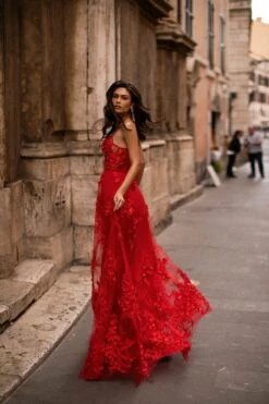 Clarina - Red -Alamour The Label Shop 322