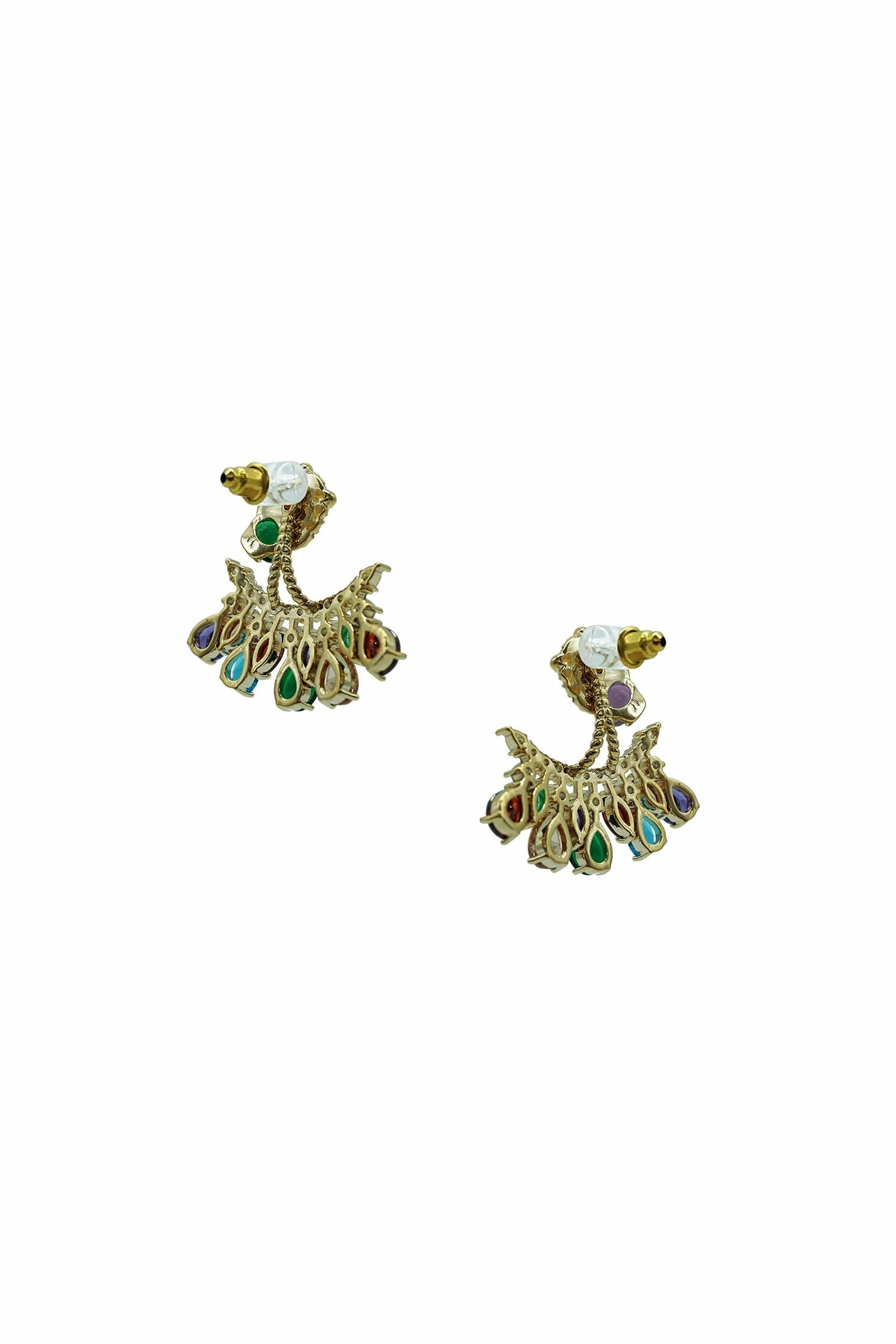 Maeve Multicoloured Lion Statement Earrings 4 Maeve Multicoloured Lion Statement Earrings - Image 2