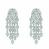 Milana Silver Chandelier Earrings -Alamour The Label Shop 390 d6b449a9 3715 4a5f bbd1 f0a323532570