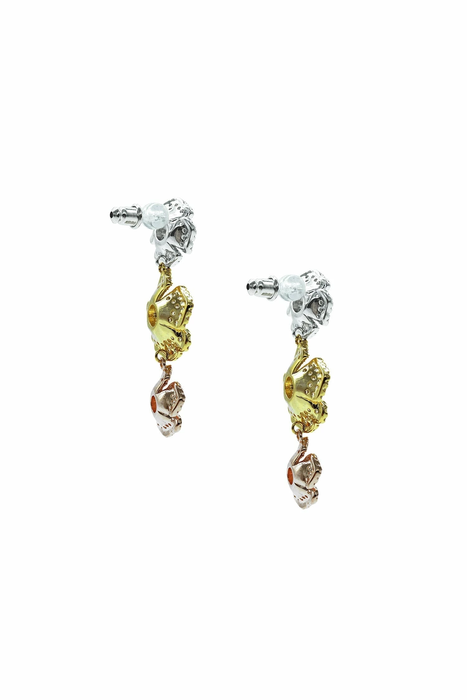 Perla Floral Trio Earrings 4 Perla Floral Trio Earrings - Image 2