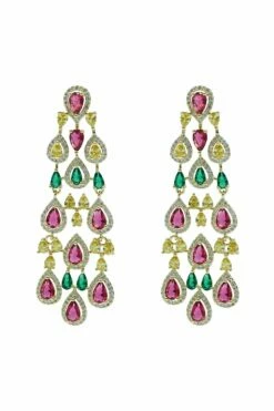 Juliet Multicoloured Chandelier Earrings