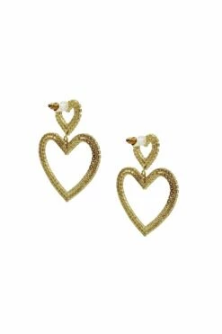 Chloe Gold Embellished Duo Heart Earrings 7 Chloe Gold Embellished Duo Heart Earrings -Alamour The Label Shop 76 e97d5fde 43bf 4986 8db3 ba6584b64fcd