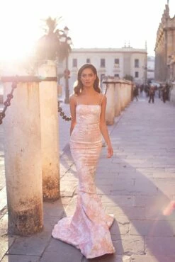 Remas Jacquard Gown 10 Remas Jacquard Gown -Alamour The Label Shop 84