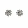 Angele Silver Flower Studs -Alamour The Label Shop 86 919a8072 6506 43d3 868f f1502a748a0c