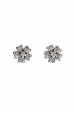 Angele Silver Flower Studs