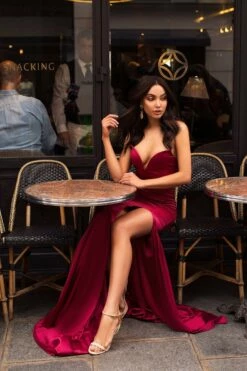 Mabelle - Deep Red -Alamour The Label Shop ls47