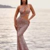 Kaltrina - Rose Gold 1 Kaltrina - Rose Gold -Alamour The Label Shop mtogown1