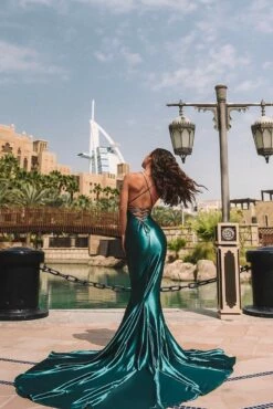 Pascala Gown - Emerald